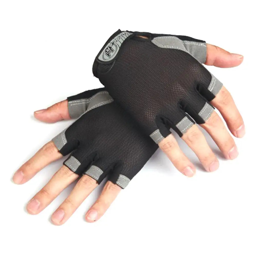 2Pcs MTB Bike Gloves Anti-Skid Sun-Proof High Temperature Resistance Outdoor Cycling Bicycletouch Screen Gloves Bicycle Gloves