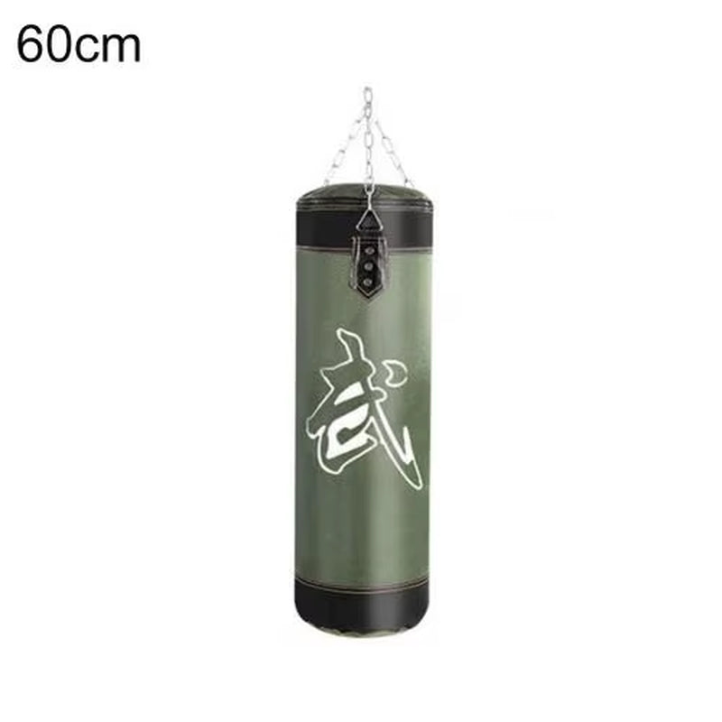 Professional Boxing Punching Bag Sandbag Sand Thicken Training Thai Sand Fight Karate Fitness Gym Empty-Heavy Kick Boxing Bag