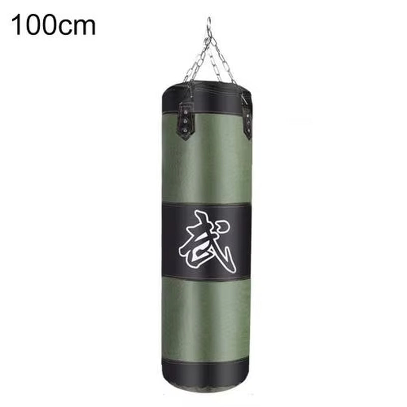 Professional Boxing Punching Bag Sandbag Sand Thicken Training Thai Sand Fight Karate Fitness Gym Empty-Heavy Kick Boxing Bag