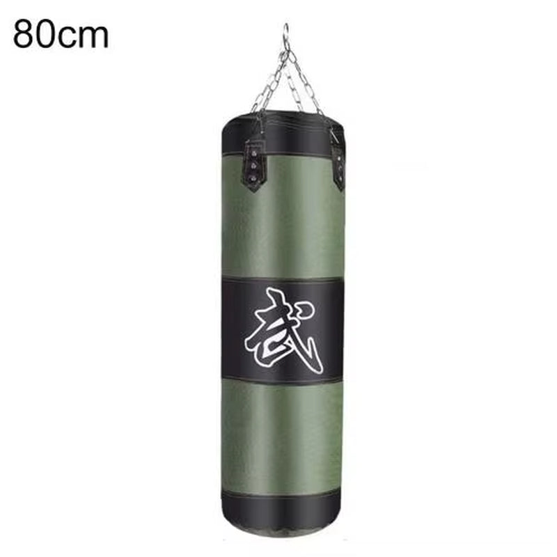 Professional Boxing Punching Bag Sandbag Sand Thicken Training Thai Sand Fight Karate Fitness Gym Empty-Heavy Kick Boxing Bag