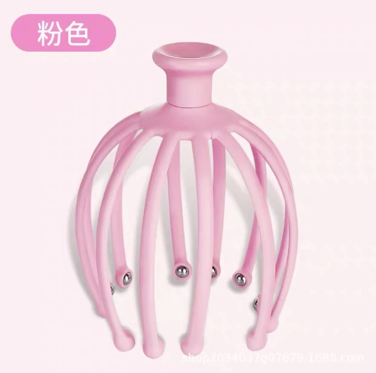 Head Massager Head Scratching Octopus Scalp Non Soul Extractor Divine Tool for Extracting Healthy and Healthy Hair