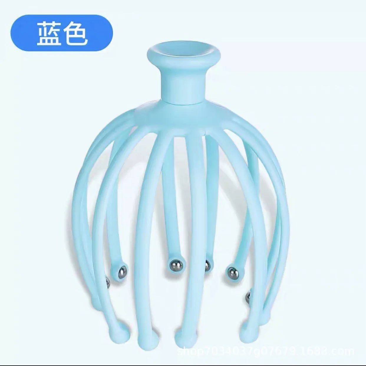 Head Massager Head Scratching Octopus Scalp Non Soul Extractor Divine Tool for Extracting Healthy and Healthy Hair