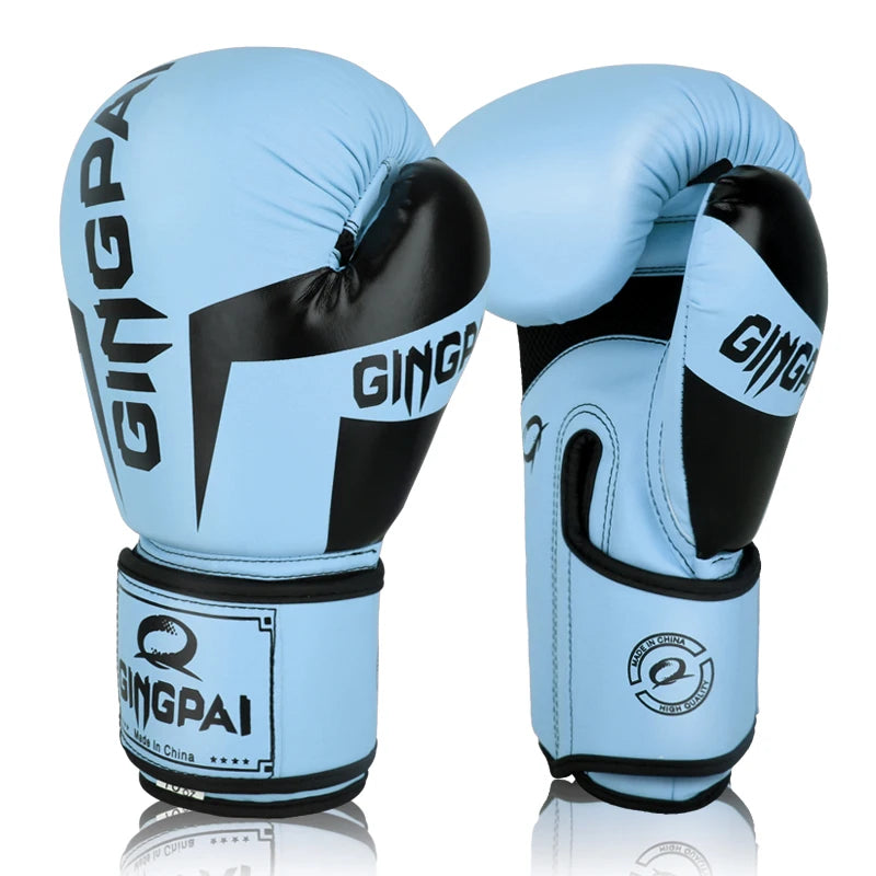 Boxing Gloves for Men Women Kid,Leather 6/8/10/12Oz