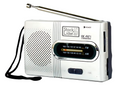 Radio AM-FM portátil- Ideal para cuando se va la Luz